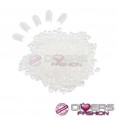 50 onglets pour pose / repose extensions Transparent  